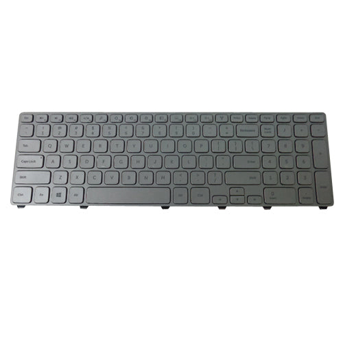 Silver Backlit Keyboard for Dell Inspiron 17 (7737) (7746) Laptops