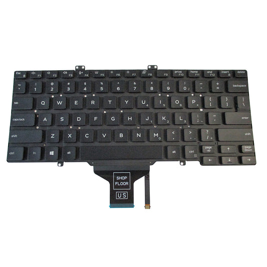 Backlit Keyboard for Dell Latitude 7400 - Replaces RN86F
