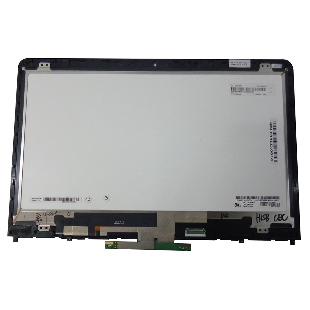 Lenovo ThinkPad Yoga 14 Lcd Touch Screen w/ Bezel 14" FHD 00PA897