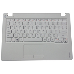 Lenovo IdeaPad 100S-11IBY White Palmrest w/ Keyboard & Touchpad 5CB0K38956