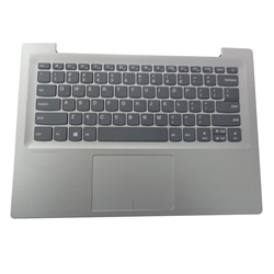 Lenovo IdeaPad 320S-14IKB Silver Palmrest w/ Keyboard & Touchpad AP1YS000302