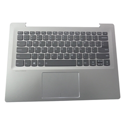Lenovo IdeaPad 520S-14IKB Silver Palmrest w/ Backlit Keyboard & Touchpad