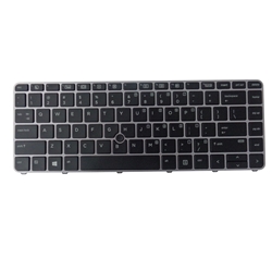 Backlit Keyboard for HP EliteBook 745 G3 745 G4 840 G3 840 G4 Laptops