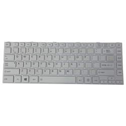 Toshiba Satellite C40-A C40D-A C45-A C45D-A White Keyboard