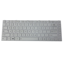 Toshiba Satellite L40-A L40D-A L40T-A L45-A L45D-A L45T-A White Keyboard