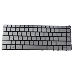 Silver Backlit Keyboard for HP Spectre 13-W 13T-W Laptops