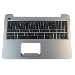 Asus X556 X556UA Silver Palmrest w/ Keyboard 90NB09S2-R31UI0