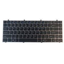 Clevo W230 W230SD W230SS W230ST Sager NP7339 Backlit Keyboard MP-13C23USJ430
