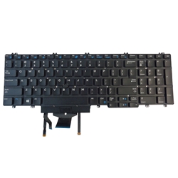 Backlit Keyboard for Dell Precision 7530 7540 7730 7740 Laptops - Replaces 266YW