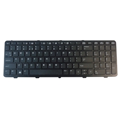 Non-Backlit Keyboard w/o Pointer for HP ProBook 650 G1 655 G1 Laptops 738696-001