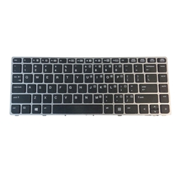 HP EliteBook Folio 9470M 9480M Non-Backlit Keyboard w/o Pointer 697685-001