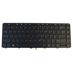 HP Probook 430 G3 430 G4 440 G3 440 G4 445 G3 445 G4 Backlit Keyboard w/ Pointer