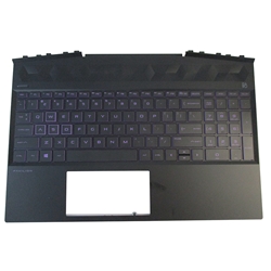 HP Pavilion 15-DK 15T-DK Palmrest w/ Backlit Keyboard L57596-001