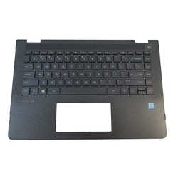 HP Pavilion 14-BA 14M-BA 14T-BA Palmrest w/ Backlit Keyboard 924117-001