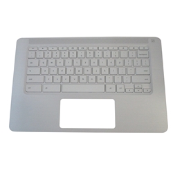 HP Chromebook 14-CA White Palmrest w/ Keyboard L17094-001
