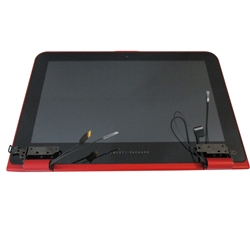 HP Pavilion 11-K Lcd Touch Screen Assembly 11.6" HD - Red Back Cover