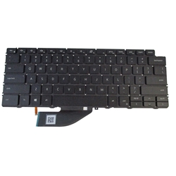 Dell XPS 13 7390 2-in-1 Black Backlit Keyboard 4J7RW