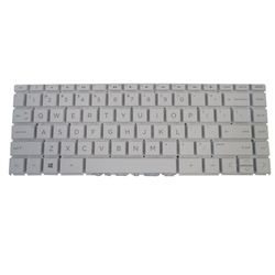 White Keyboard for HP 14-CK 14-CM HP Pavilion 14-CD 14-CE Laptops
