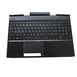 HP Omen 15-DC 15T-DC Palmrest w/ Backlit Keyboard & Touchpad L30195-001