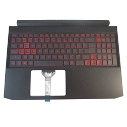 Acer Nitro AN515-45 Palmrest w/ Backlit Keyboard w/ Red Keys 6B.QB9N2.011