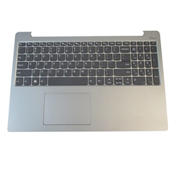 Lenovo IdeaPad 330S-15IKB 81GC Silver Palmrest w/ Keyboard & Touchpad 5CB0R34724