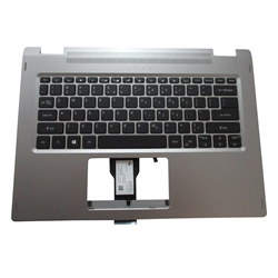 Acer Spin SP314-53N Upper Case Palmrest w/ Backlit Keyboard 6B.HDBN5.001
