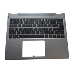 Acer Spin SP513-54N Upper Case Palmrest w/ Backlit Keyboard 6B.HQUN1.009