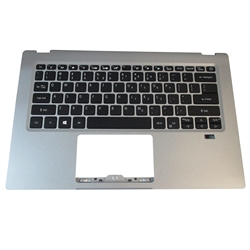 Acer Swift SF114-33 Silver Upper Case Palmrest w/ Keyboard 6B.HYTN8.001