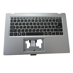 Acer Aspire A514-54 A514-54G Silver Upper Case Palmrest w/ Keyboard 6B.A2KN2.001
