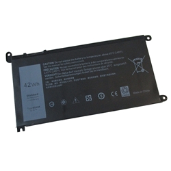 Laptop Battery for Dell WDX0R Y3F7Y CYMGM 3CRH3 8YPRW FW8KR FC92N 11.4V 42Wh