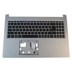 Acer Aspire A515-55 A515-55G Silver Palmrest w/ Backlit Keyboard 6B.HSPN7.030
