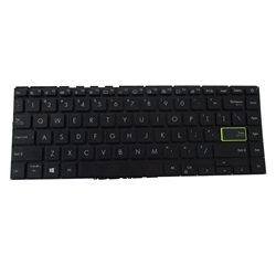 Black Backlit Keyboard for Asus VivoBook S14 S433 Laptops