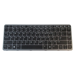 Non-Backlit Keyboard For HP EliteBook Folio 1040 G1 1040 G2 Laptops