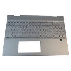 HP ENVY 15-DR 15T-DR Palmrest w/ Backlit Keyboard L53815-001