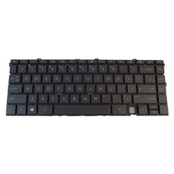 Black Backlit Keyboard for HP ENVY 13-AY Laptops
