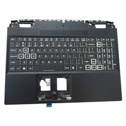 Acer Nitro 5 AN515-58 Palmrest & Backlit Keyboard w/ White Keys 6B.QFMN2.001