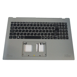 Acer Aspire Vero AV15-52 Gray Upper Case Palmrest w/ Keyboard 6B.KBHN2.001