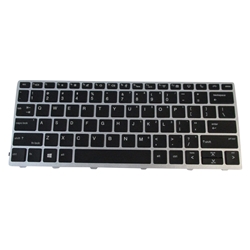 Backlit Keyboard for HP EliteBook 730 G5 735 G5 735 G6 Laptops - No Pointer
