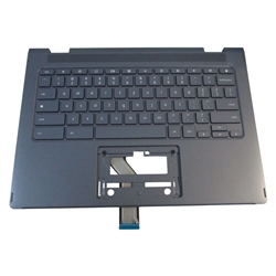 Acer Chromebook Spin CP714-1WN Blue Upper Case Palmrest & Keyboard 6B.K7SN7.023