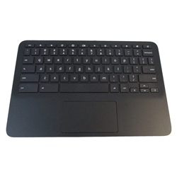 HP Chromebook 11 G9 EE Black Palmrest w/ Keyboard & Touchpad M47382-001