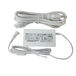 New Acer Aspire S7-191 S7-391 White Ac Adapter Charger w/ Power Cord