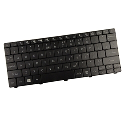 New Genuine Gateway LT41P Black Netbook Keyboard NK.I1013.03G