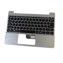 New Acer Aspire Switch 10 SW5-011 SW5-012 Silver Upper Case Keyboard & Palmrest