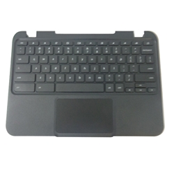 Lenovo Chromebook N21 Laptop Black Upper Case Palmrest, Keyboard & Touchpad