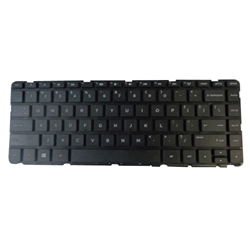 New US Black Notebook Keyboard for HP Pavilion 14-N Laptops - No Frame
