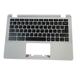 Acer Chromebook CB3-111 White Palmrest & Keyboard US w/ French Canadian