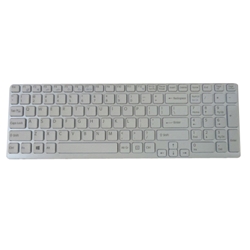 New Sony VAIO E15 SVE15 White Laptop Keyboard