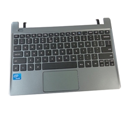 New Acer Chromebook C710 Laptop Grey Upper Case Palmrest, Keyboard & Touchpad