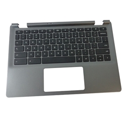 Acer Chromebook C730 C730E Grey Upper Case Palmrest & Keyboard 6B.GC1N7.031