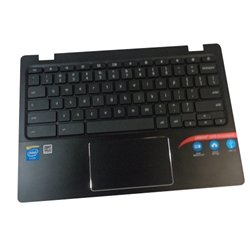 New Lenovo Chromebook 100S Laptop Black Upper Case Palmrest, Keyboard & Touchpad